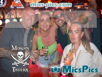 Mics Pics at Morgan Tavern, Benidorm Monday 22nd July 2024 Pic:016