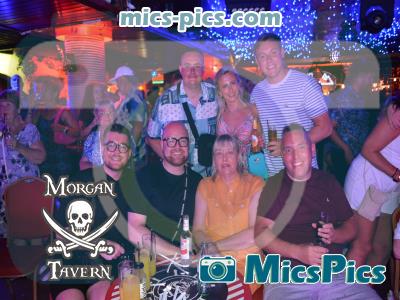 Mics Pics at Morgan Tavern, Benidorm Wednesday 24th July 2024 Pic:001