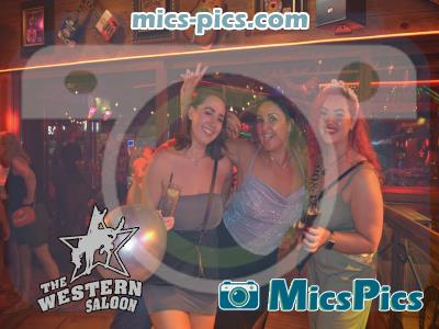 Mics Pics at Western Saloon, Benidorm Tuesday 23rd July 2024 Pic:001